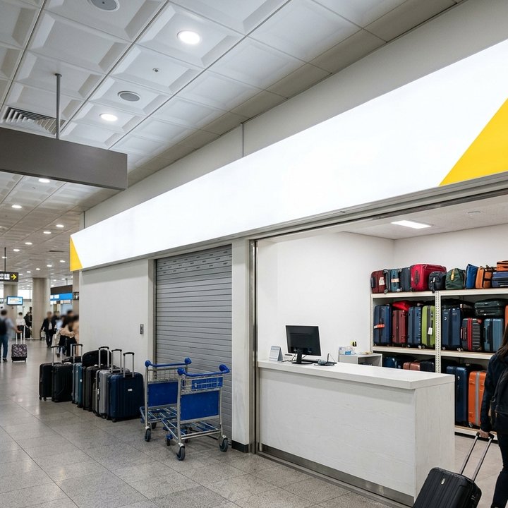済州空港の荷物預かり｜Mサイズを9時間以上預けるなら、ホテルへ送るほうが安くなります